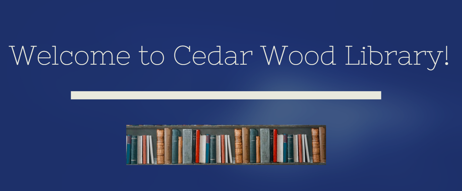 Welcome to Cedar Wood
